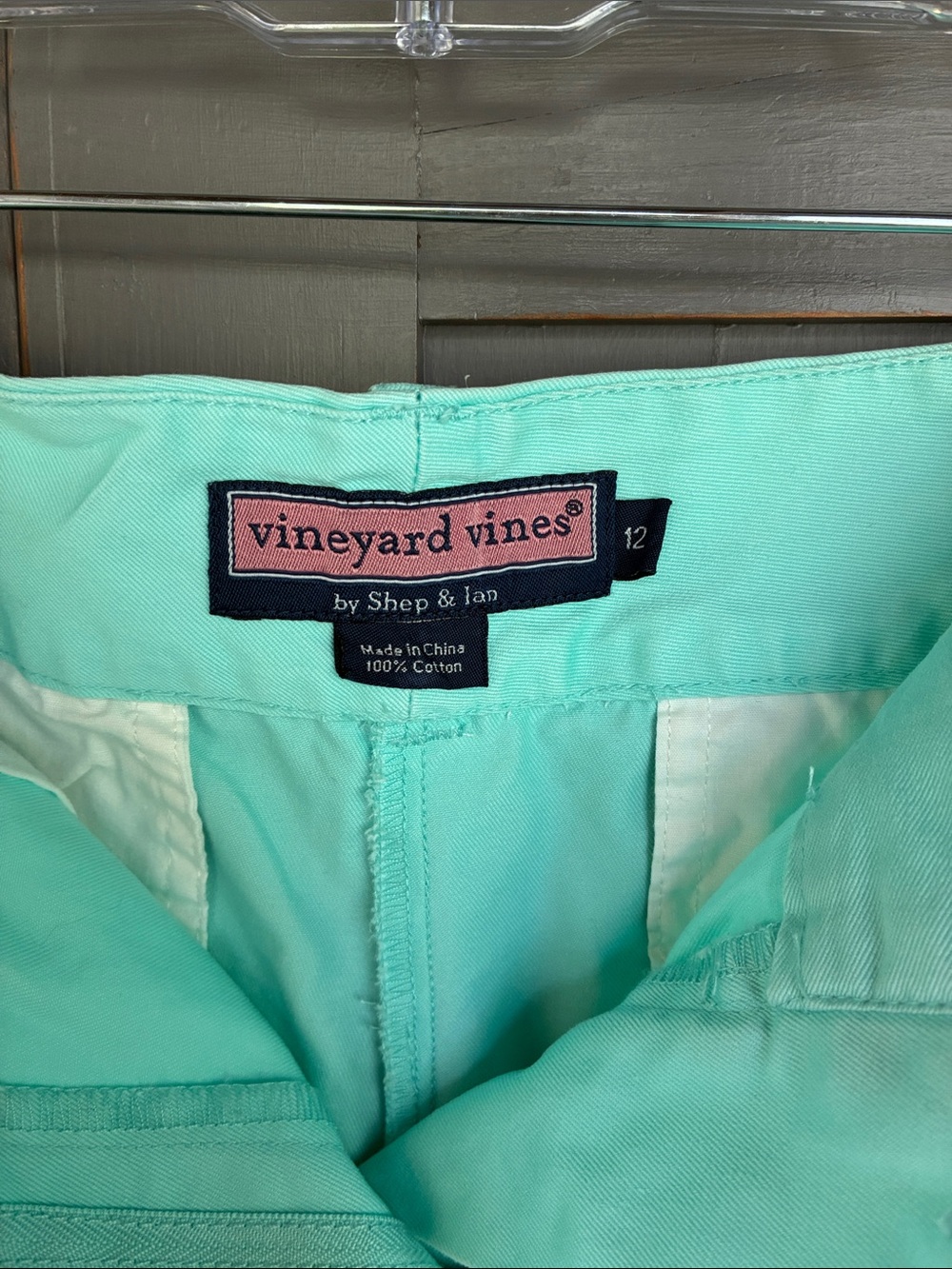 Vineyard Vines Mint Green Chino Shorts - Picture 2 of 2